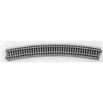Kato 2-210 HO Code 83 21 5/8" Radius 22.5° Curved UniTrack (Single Piece)