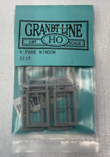 Grandt Line 5117 HO 4 Pane Window