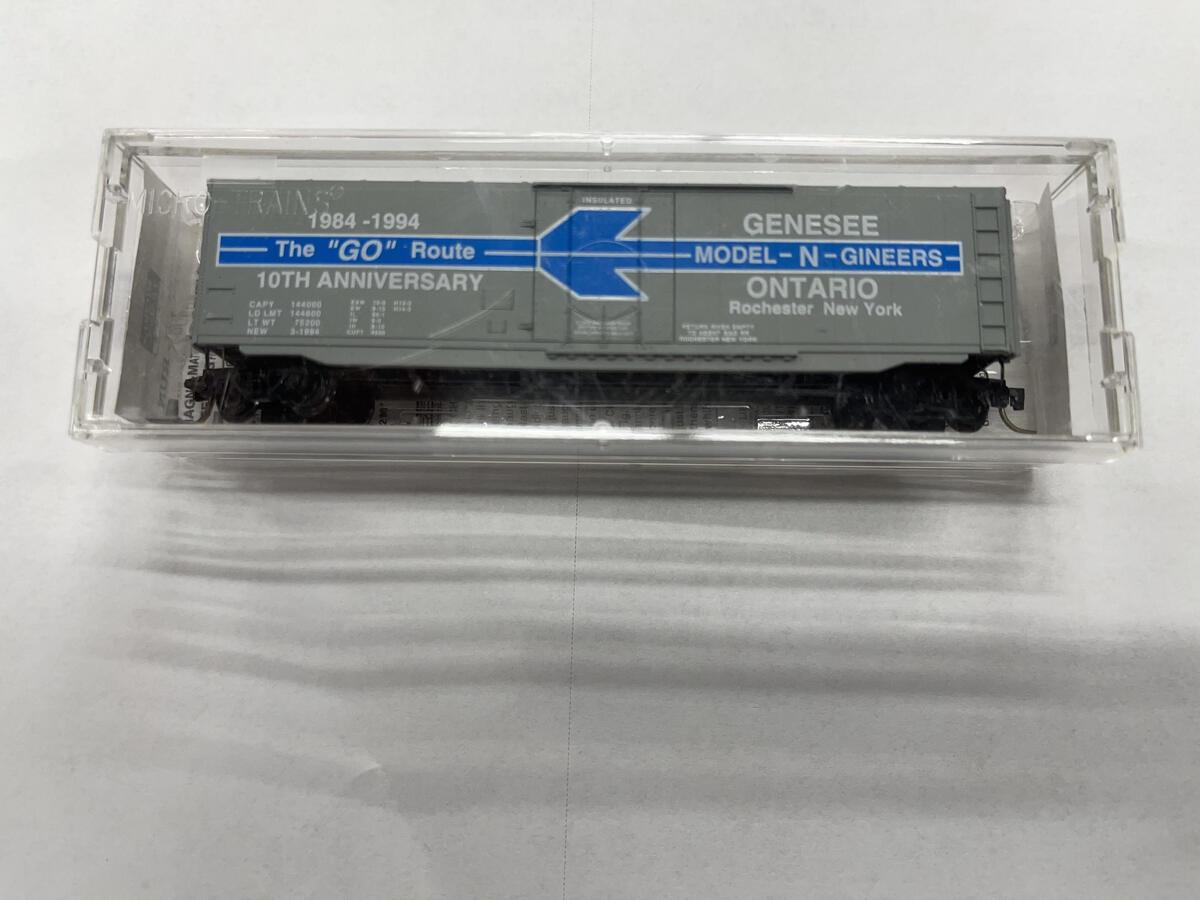 Micro-Trains N Scale 1984-1994 The "GO" Route 10th Anniversary