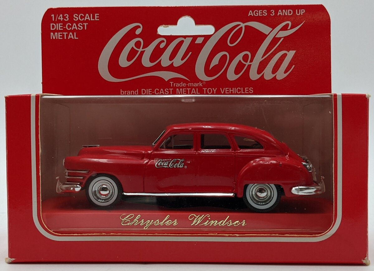 Coca-Cola 143004 1:43 Crysler Windsor 4-Door Sedan
