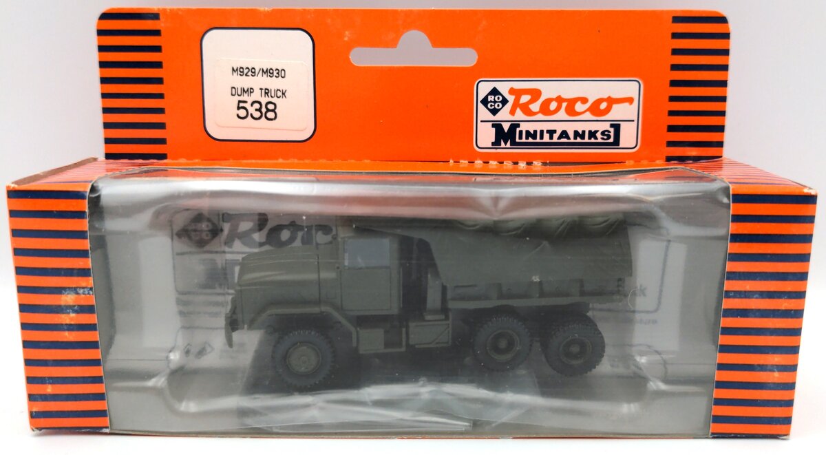 Roco 538 1:87 MiniTanks M929/M930 Dump Truck