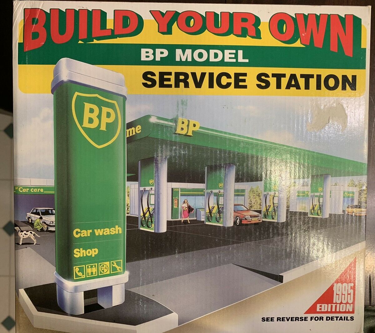 BP 41403 Build Your Own Model Service Station Building Kit