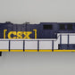 Lionel 3010-2 O Gauge Blue and Yellow CSX ES44AC Diesel Locomotive Shell #3010
