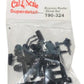Cal Scale 190-324 HO Black Plastic Underbody Brake Gear Set for Express Reefers