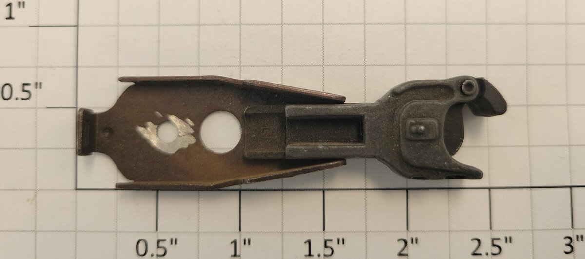 Lionel 487-9X Drawbar & Coupler Assembly