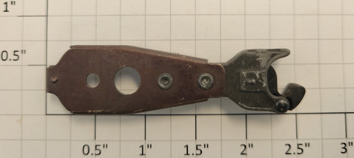 Lionel 487-9X Drawbar & Coupler Assembly
