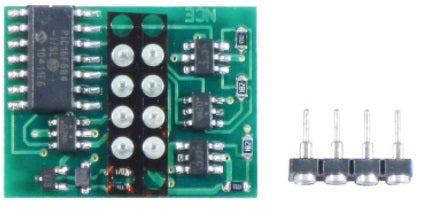 NCE Corporation D14SRP HO D14SRP Decoder, Plug n Play Fuction 8 Pin 1A