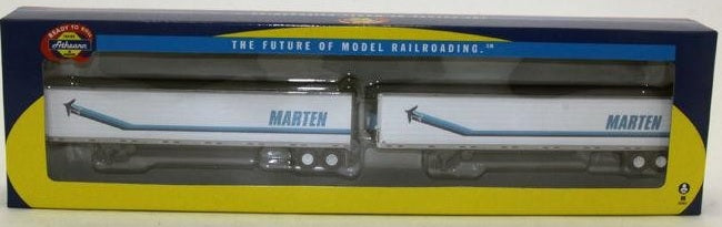 Athearn 28463 HO RTR Marten 53'' Utility Reefers Trailers (Set of 2)