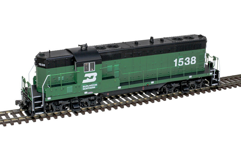 Atlas 10003963 HO Burlington Northern Gold GP-7 Diesel Locomotive #1538
