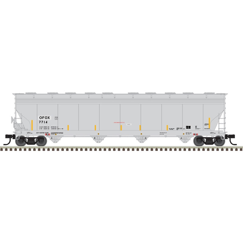 Atlas 20006743 HO Residco OFOX ACF 5701 Covered Hopper #7721