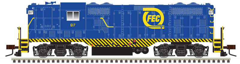 Atlas 10003950 HO Florida East Coast Gold GP-7 Diesel Locomotive #617