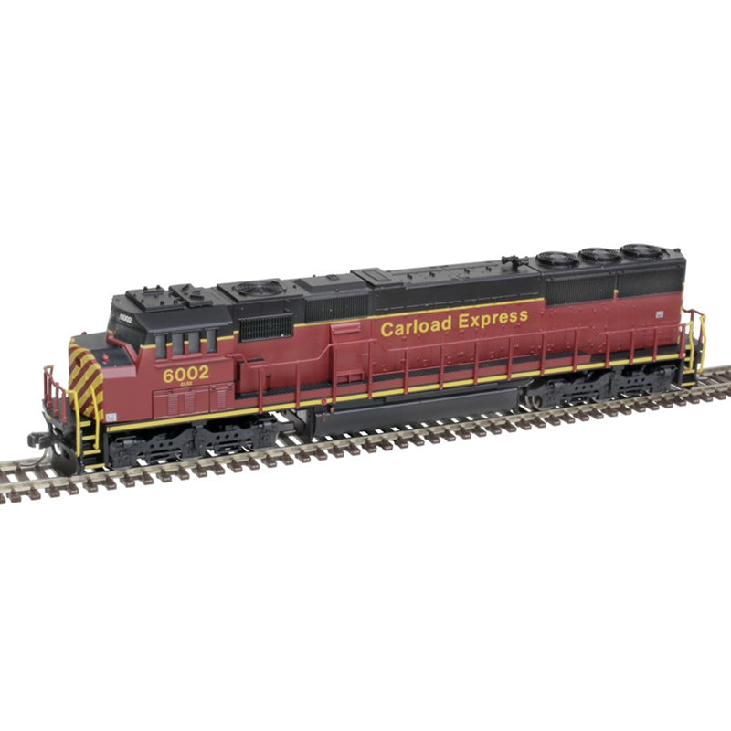 Atlas 40005241 N Carload Express SD60M Diesel Locomotive Sound & DCC #6002