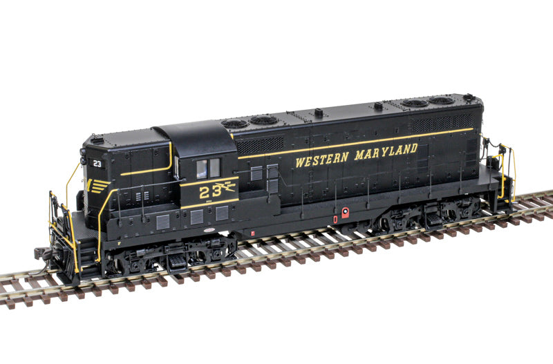 Atlas 10003940 HO Western Maryland Silver GP-7 Diesel Locomotive #21
