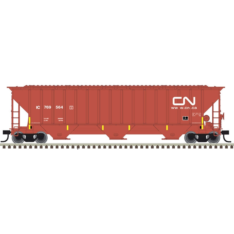 Atlas 50005938 N Canadian National Trainman Thrall 4750 Covered Hopper #769606