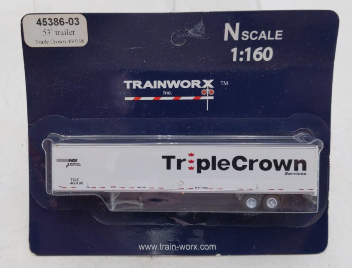 Trainworx Inc 45386-03 N Triple Crown 53' Trailer # 460198