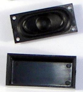Railmaster Hobbies DS1635-8 17.7x37.5x14.5 mm 8 Ohm Speaker w/ Enclosure