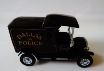 Matchbox DYM38019 1:43 1912 Ford Model T-Dallas Police Dept