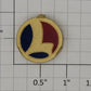 Lionel 400E-33 Brass 7/8" Circle L Nameplate Mounting Tabs