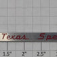 Lionel 9140-NP The Texas Special Nameplate with Holes