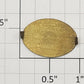 Lionel 213-1 Cattle Car Brass #213 Nameplate
