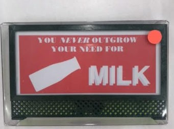 Town & Country Hobbies O Scale Milk Lighted Blinking Billboard 12-14v