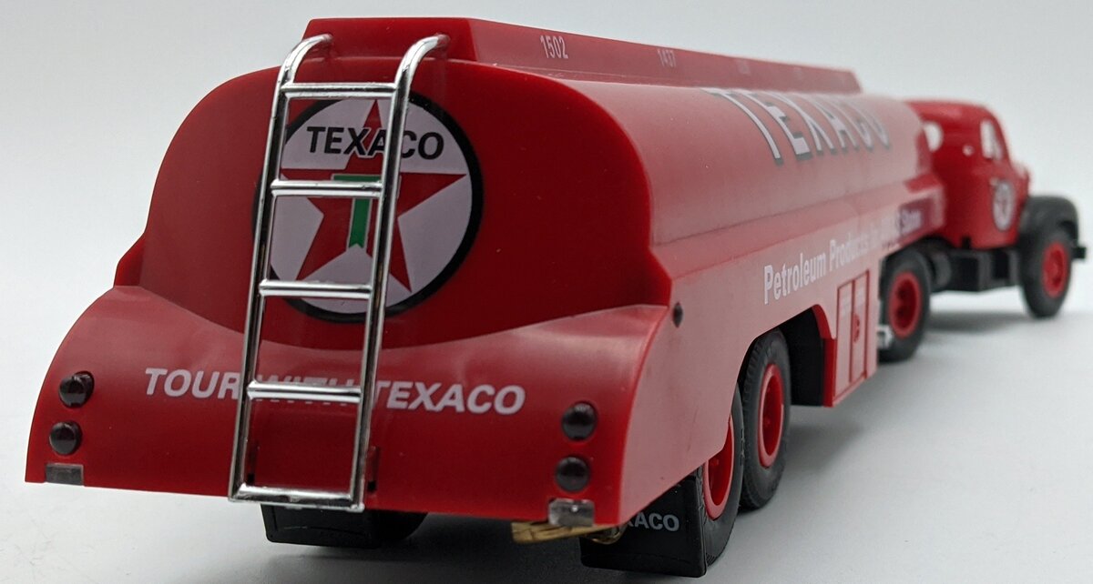 JMT Texaco 1958 B Mack Tanker Truck w/ Lights