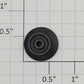 Lionel 8040-10 7/16" Small Truck Wheel with Inside Shoulder