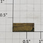 Lionel 512-1 Brass Number Plate with Tabs