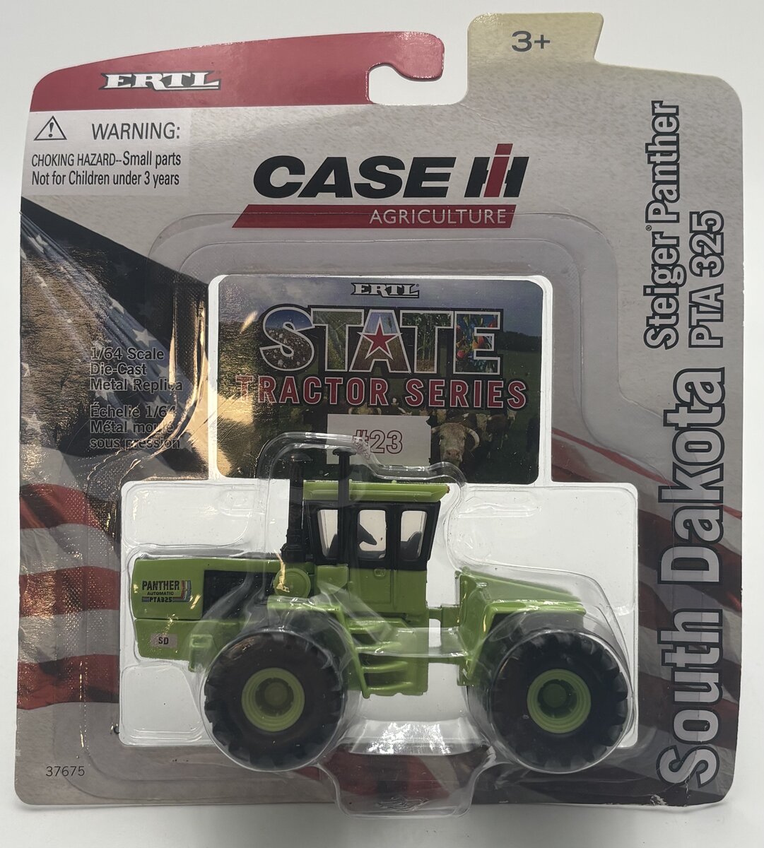 Ertl 37675 1:64 South Dakota Steiger Panther PTA 325 State Series #23