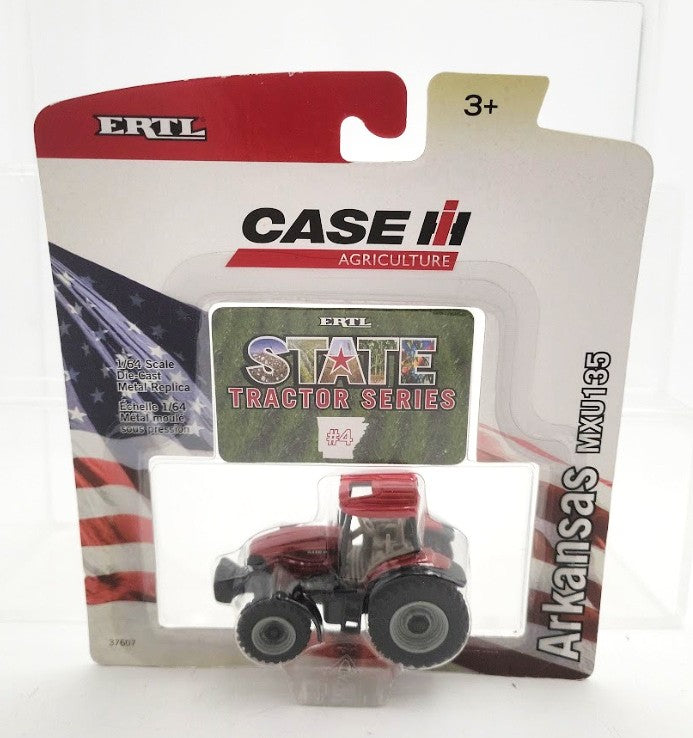 Ertl 37607 1:64 Scale Case IH Tractor Series Arkansas MXU135 State #4 Diecast