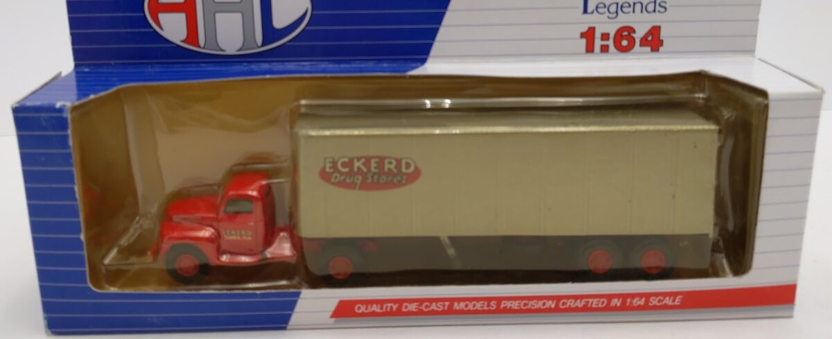 AHL L55403 1:64 Scale Eckerd Drug Stores Tampa Florida Tractor Trailer Die Cast