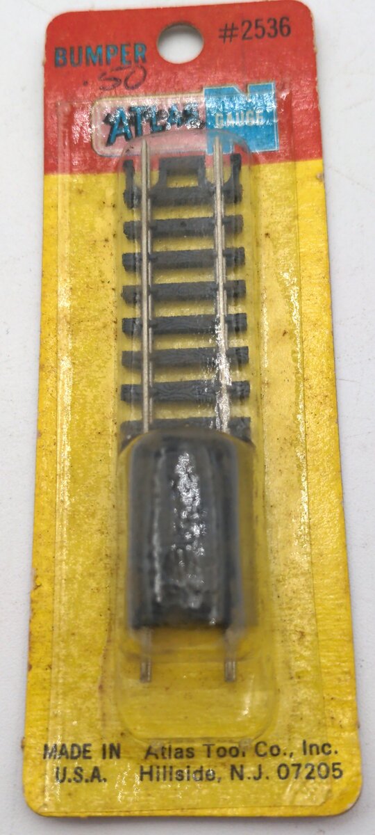 Atlas 2536 N Scale Bumper One Piece