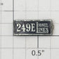 Lionel 249E-3 249E Lionel Lines Nameplate w/ Tabs