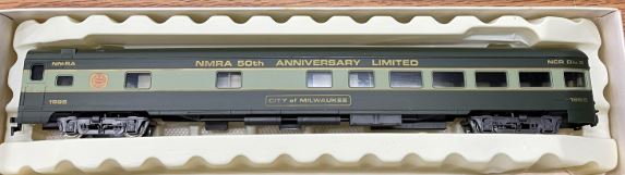 Rivarossi 2340/9 HO NMRA 50th Anniversary City of Milwaukee Observation Car