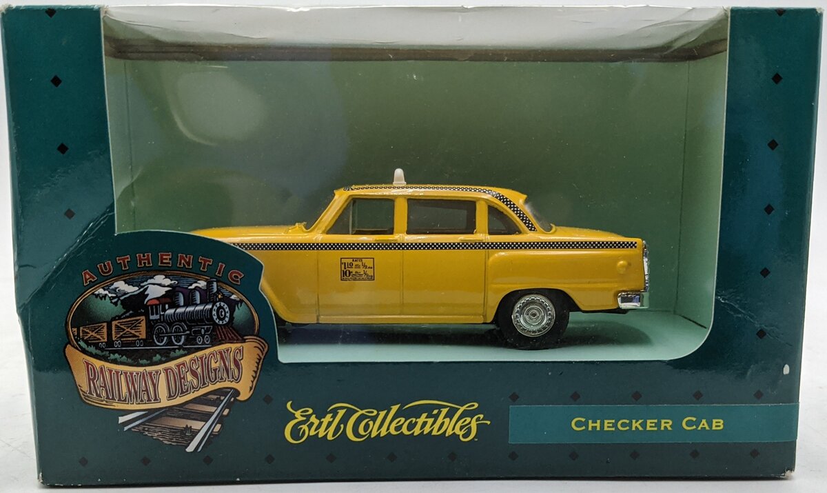 Ertl 33523 1:43 Checker Cab Railway Designs 1998 American Classic Series