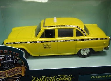 Ertl 33523 1:43 Checker Cab Railway Designs 1998 American Classic Series