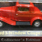 Road Signature 94243 1:43 Collector's Edition Red 1932 Ford 3-Window Coupe