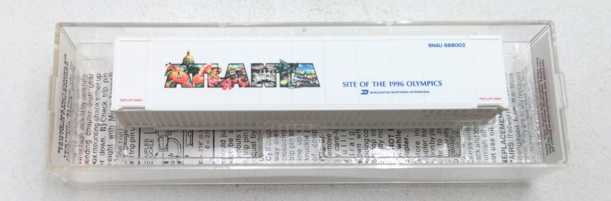 Micro-Trains 46100710 N Atlanta Burlington Northern 48' Container #686002