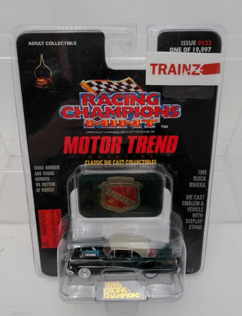 Racing Champions 08100-08133 1:64 Scale #122 Green 1949 Buick Riviera Die Cast
