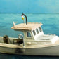 Sea Port Model Works H128-1 HO 34'''' Resin Lobster Boat Kit