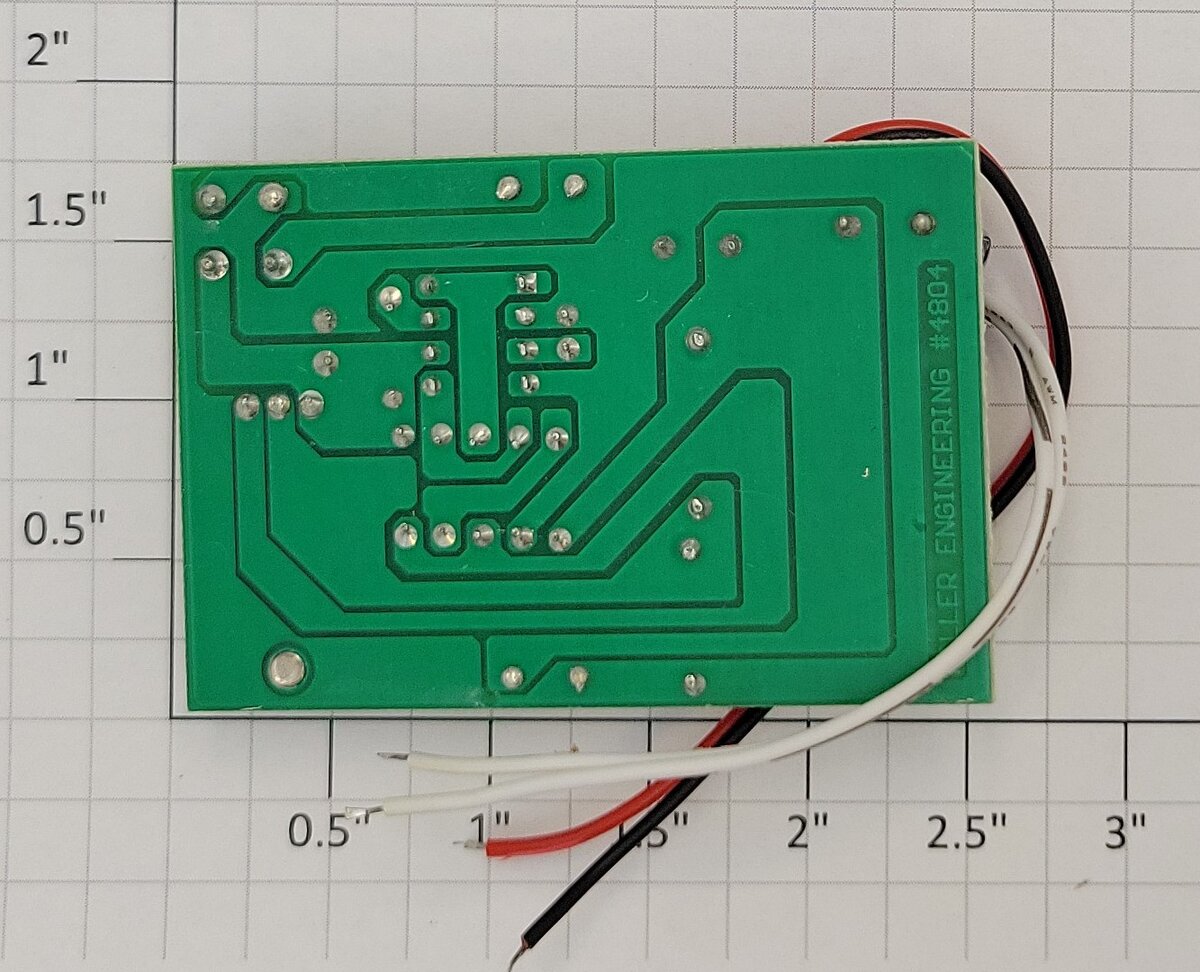 Miller Engineering 4804 4.5 V Output Animated Sign Converter PCB Circuit Board