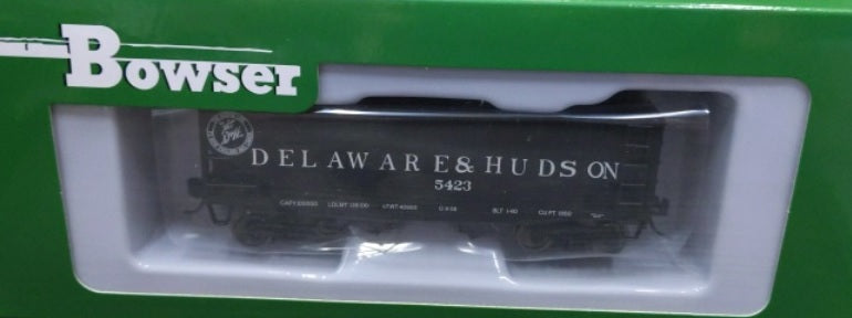 Bowser 43077 HO Delaware & Hudson 55 Ton Fishbelly Hopper Car # 5423