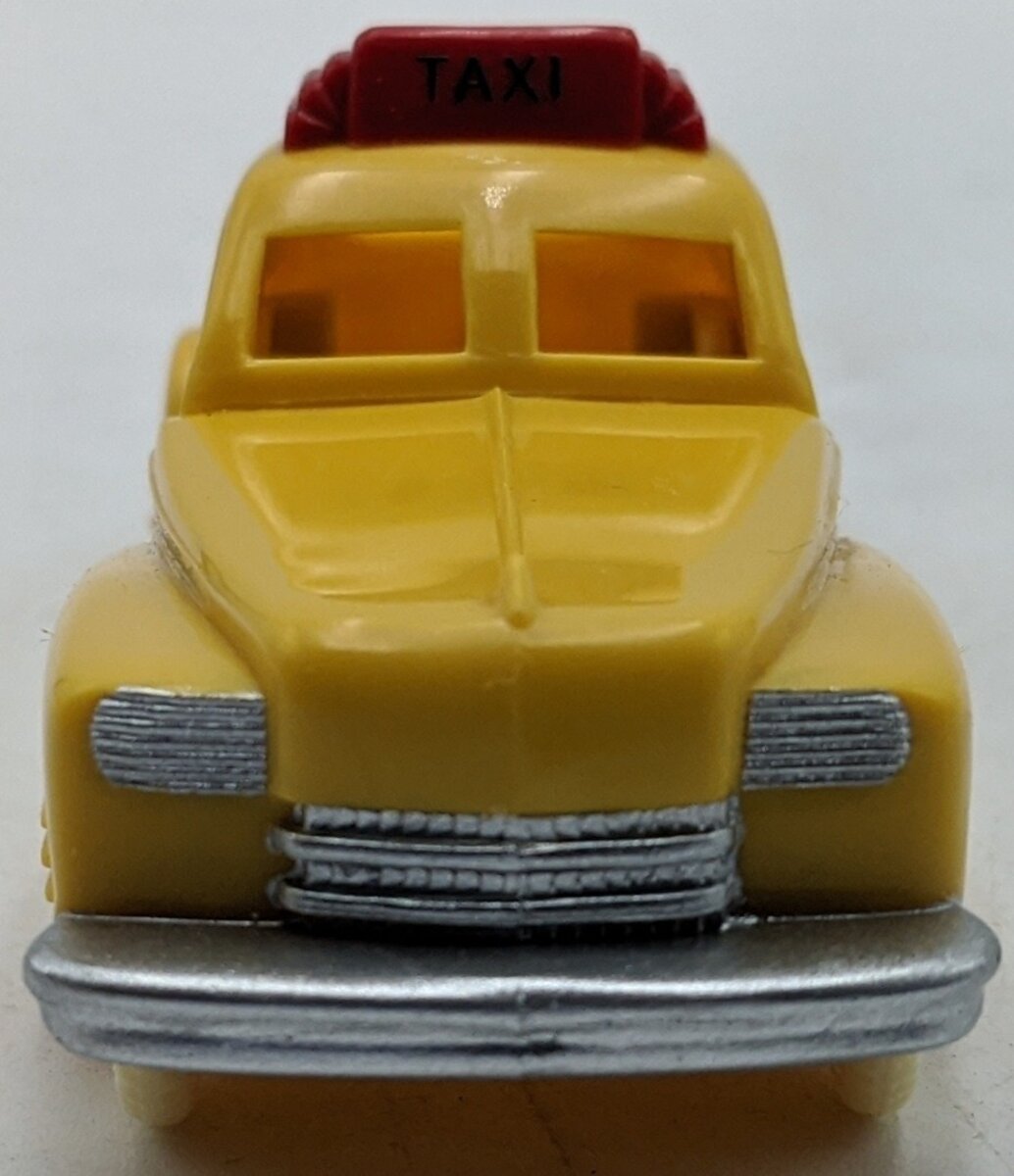 Dimestore 20070 1:43 Taxi City Cab Plastic Toys of the 40's and 50's