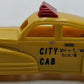 Dimestore 20070 1:43 Taxi City Cab Plastic Toys of the 40's and 50's