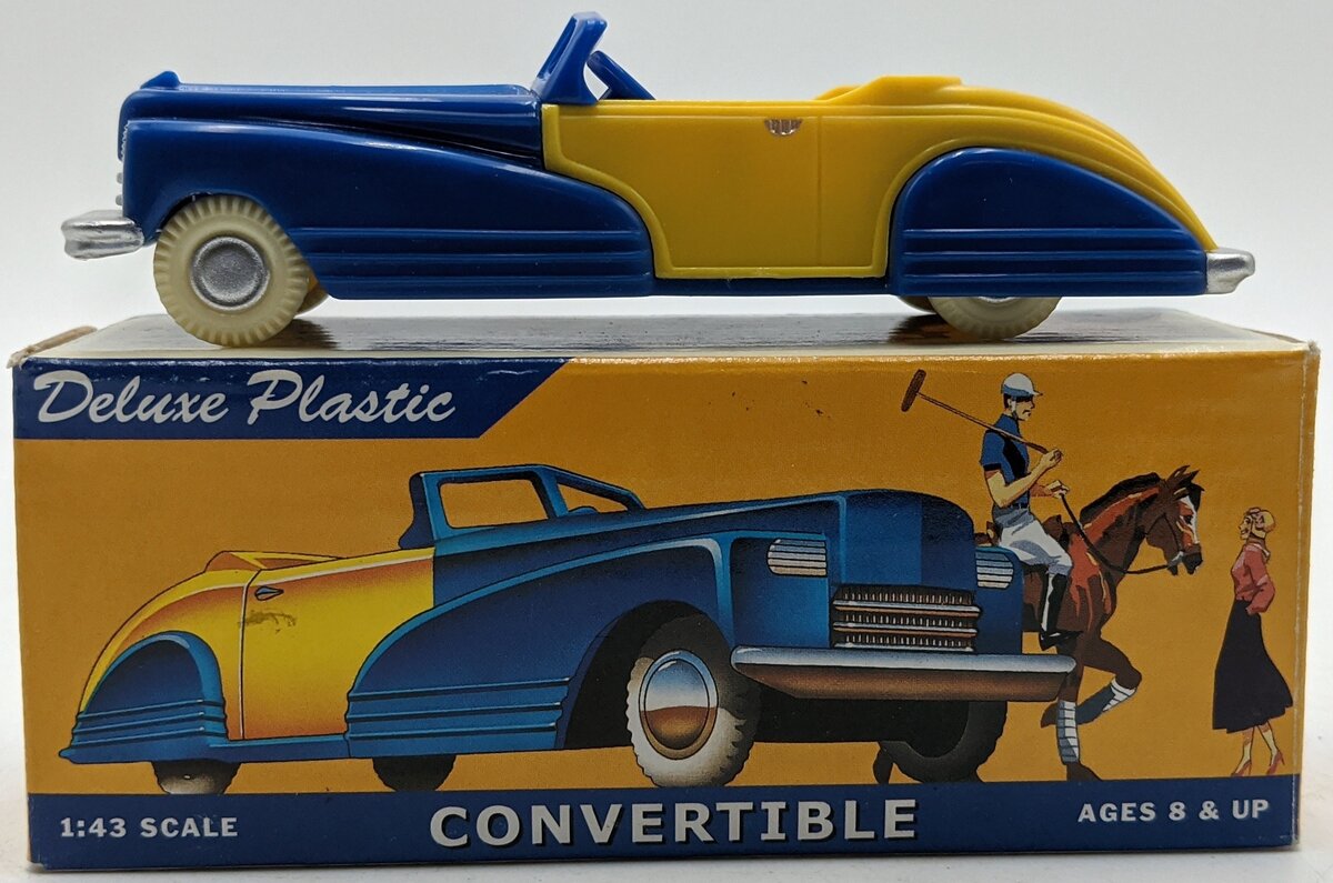 Dimestore 20010 1:43 Convertible  Plastic Toys of the 40's and 50's