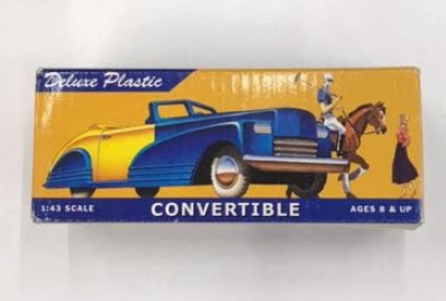 Dimestore 20010 1:43 Convertible  Plastic Toys of the 40's and 50's