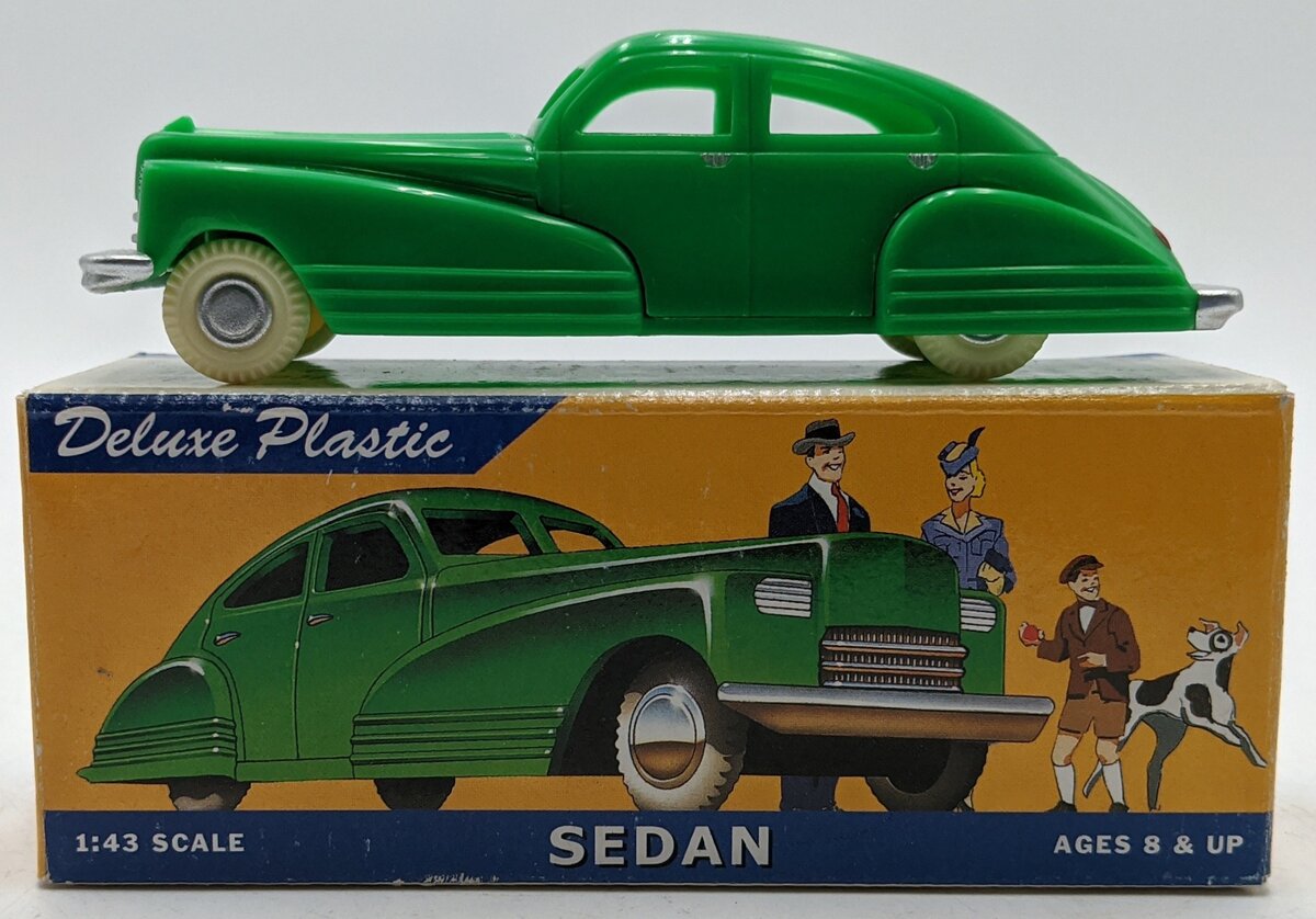 Dimestore 20040 1:43 Sedan Plastic Toys Of The 40's And 50's