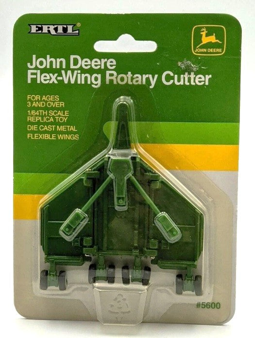 Ertl 5600 1:64 Scale Farm Country John Deere Flex-Wing Rotary Cutter
