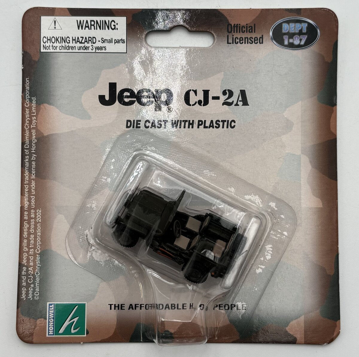Hongwell 2111 1:87 Jeep CJ-2A