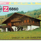 Kibri 6860 Z Scale Chalet Alpine House 8 X 7 X 5 cm Building Kit
